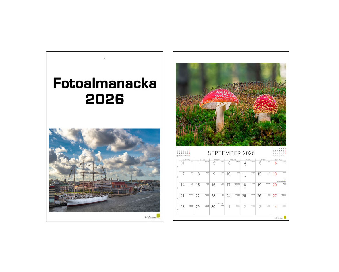 Almanacka 2026, Kalender 2026