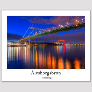 Poster 50x40 egen bild och text