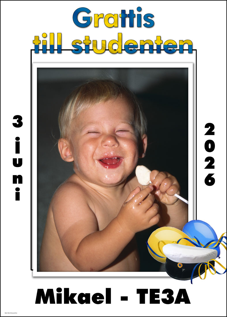 Studentskylt 2026 / Studentplakat