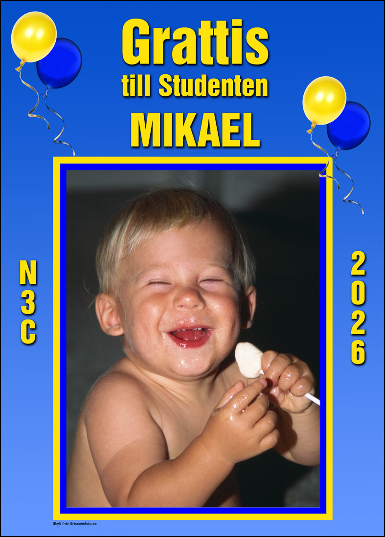 Studentskylt 2026 / Studentplakat