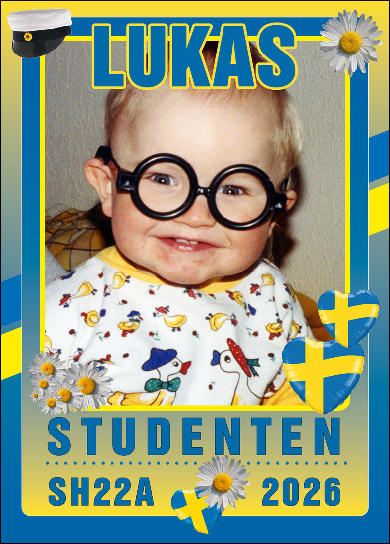 Studentskylt 2026 / Studentplakat