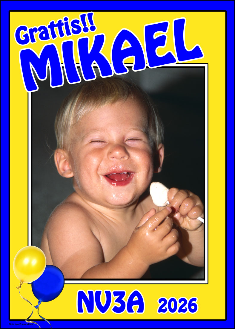 Studentskylt 2026 / Studentplakat hos ericsonsfoto.se